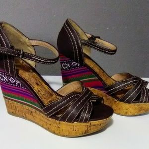Report Wedge Sandals
